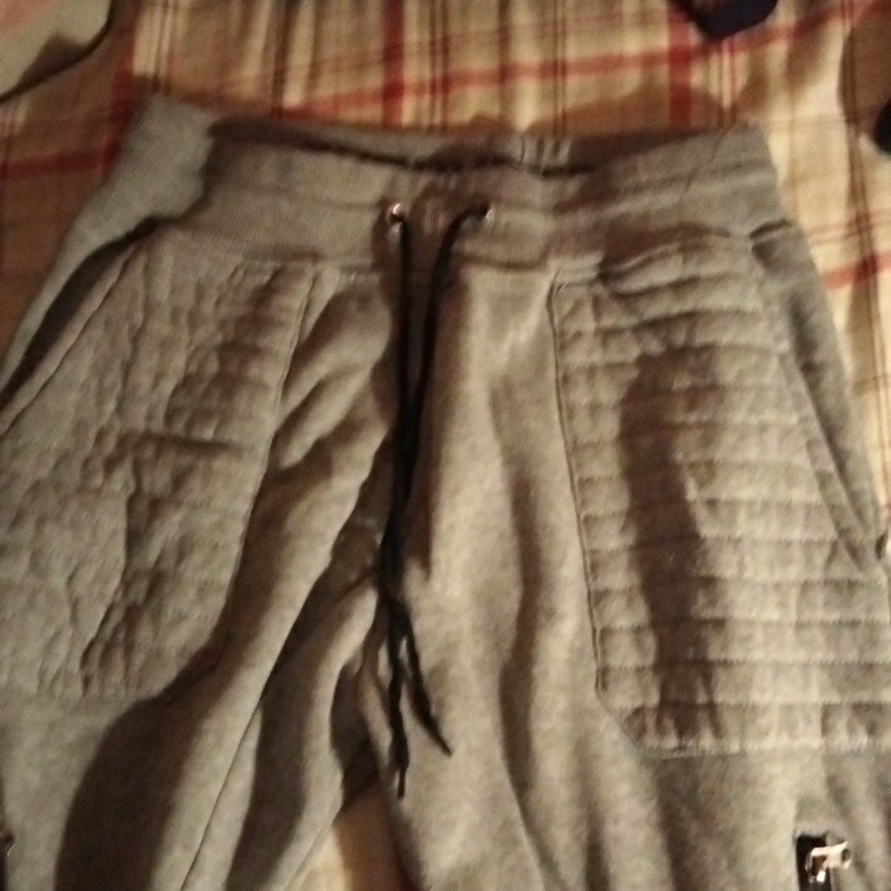 The brand is encrypted the size is large the color is